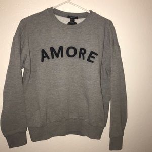Forever 21 Amore sweatshirt